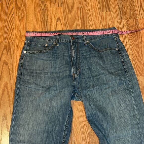 Levi’s Men’s 505 Jeans, Regular Cut, Straight Leg blue, 36 X 32 - Picture 7 of 7